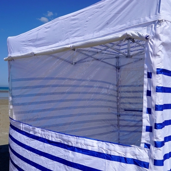 Barnum pliant imprimé - Capsule Capsule MARINIERE - 3mx3m