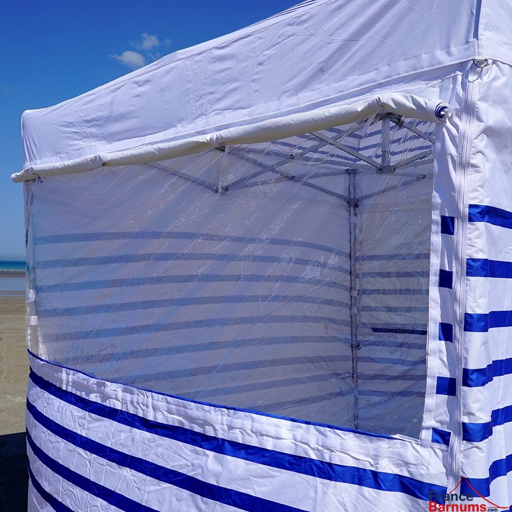 Barnum pliant imprimé - Capsule Capsule MARINIERE - 3mx3m