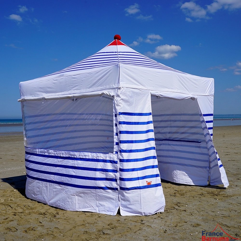 Barnum pliant imprimé - Capsule Capsule MARINIERE - 3mx3m