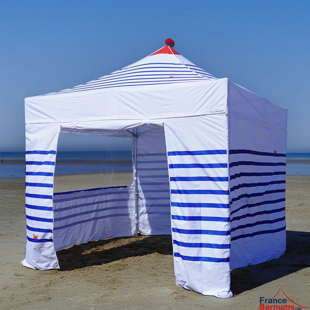 Barnum pliant imprimé - Capsule Capsule MARINIERE - 3mx3m