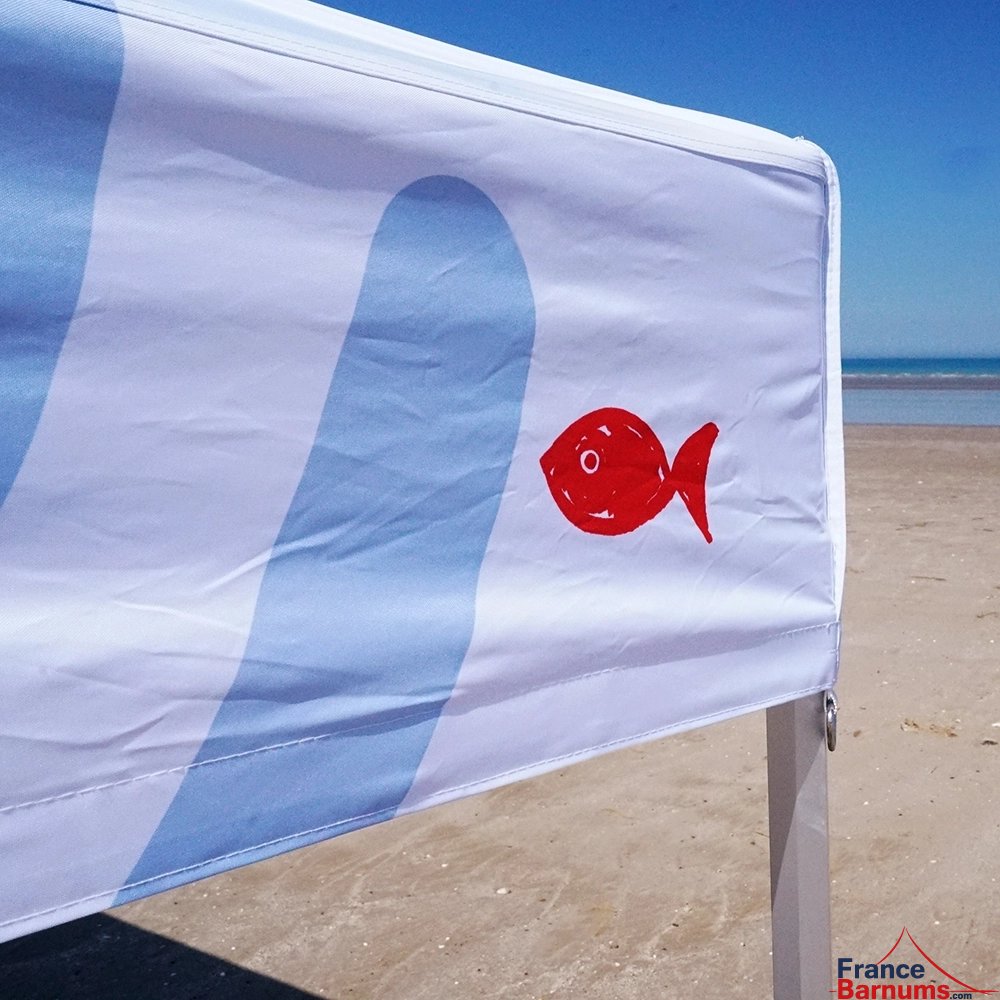 Barnum pliant imprimé - Capsule OCEAN - 3mx3m