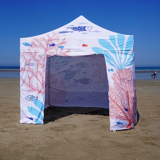 Barnum pliant imprimé - Capsule Capsule OCEAN - 3mx3m - Pack Fenêtres Special Barnum pliant imprimé - Capsule Capsule OCEAN - 3mx3m - Pack Fenêtres Special