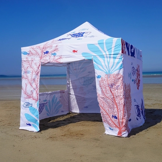 Barnum pliant imprimé - Capsule Capsule OCEAN - 3mx3m - Pack Fenêtres Special Barnum pliant imprimé - Capsule Capsule OCEAN - 3mx3m - Pack Fenêtres Special