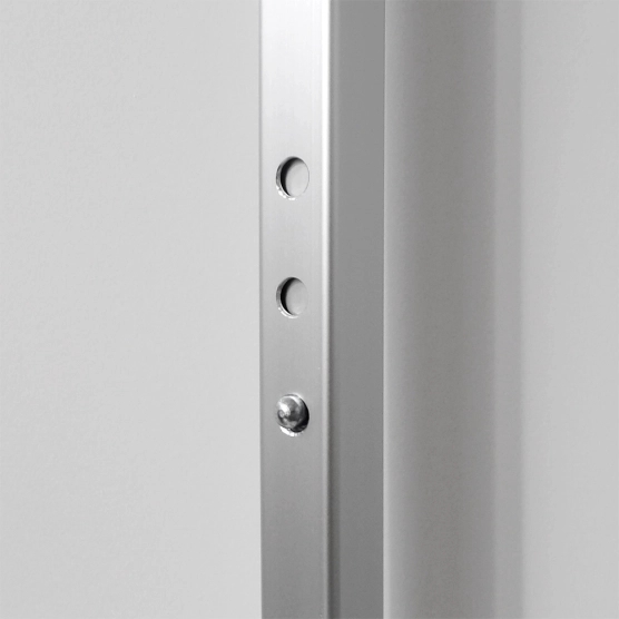 Pied de renfort central pour DEMI-MUR de 4m à 4,5m en aluminium