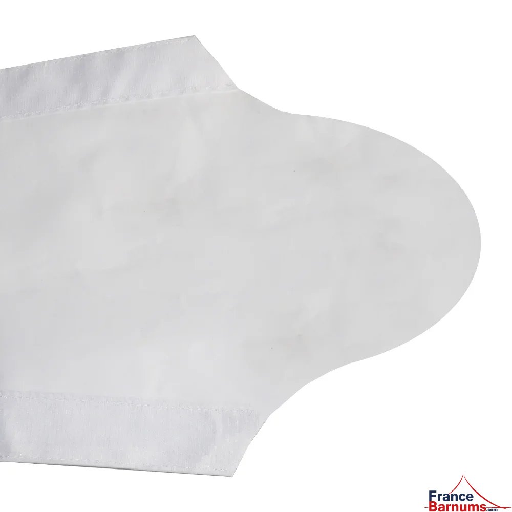 Bec d'écoulement de la gouttière en PVC 580gr/m²