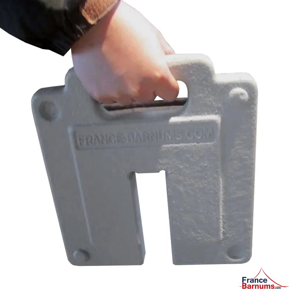 Lest avec poignée pour barnum pliant