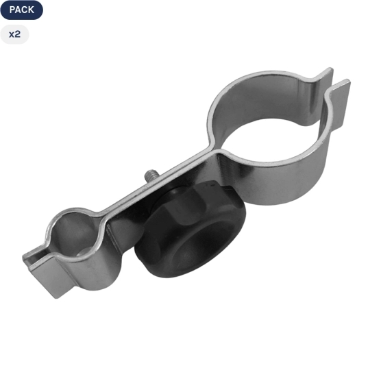 Pack de 2 Connecteurs d'ORIFLAMME pour barnum pliant Alu Pro 55 Luxe Pack de 2 Connecteurs d'ORIFLAMME pour barnum pliant Alu Pro 55 Luxe