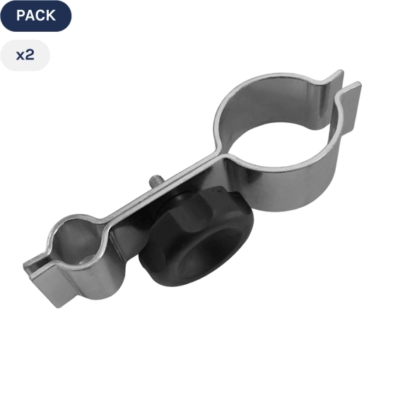 Pack de 2 Connecteurs d'ORIFLAMME pour barnum pliant Alu Pro 55 Luxe