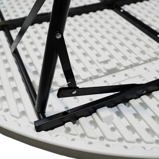 table blanche ronde pliable en quelques secondes sous forme de valise table blanche ronde pliable en quelques secondes sous forme de valise