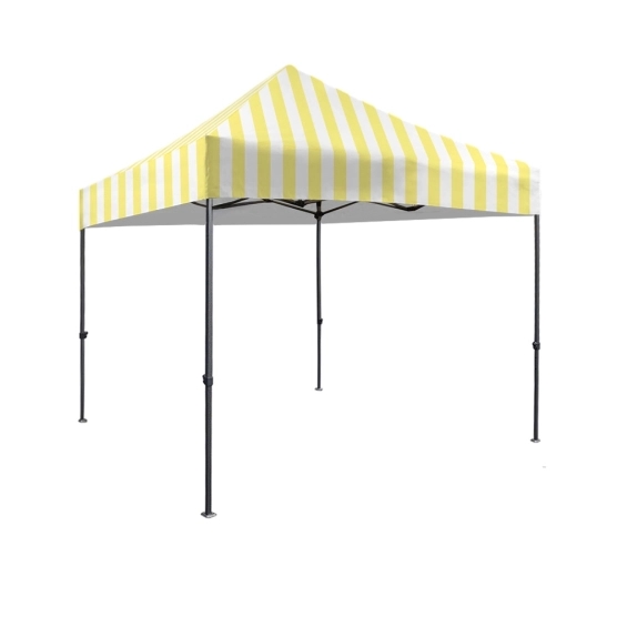 Impressions sur toits de barnums pliants Collection CAPSULE été 2024 - Série SUNNY - Acier Paddock