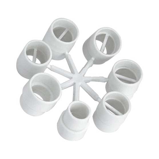 7 embouts adaptateurs fournis pour utiliser votre pompe double moteur