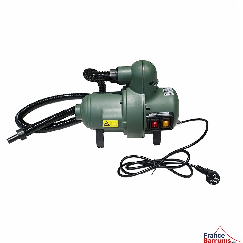 Gonfleur électrique pour structures gonflables de grandes dimensions