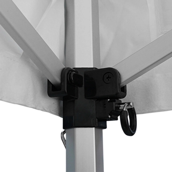 Blocage avec goupilles ergonomiques pour barnum pliant alu 45 Compact 3m x 3m