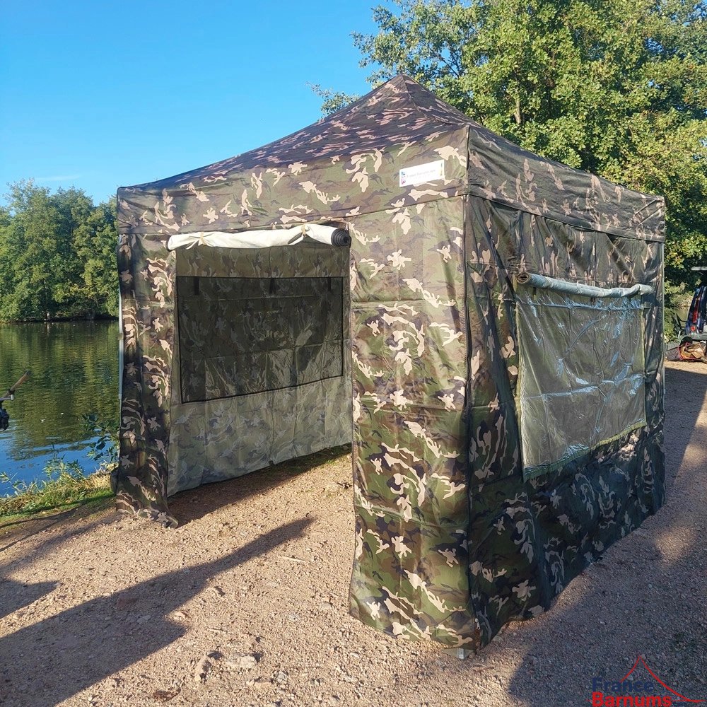 Alu Pro 45 Luxe camouflage 3x3m murs fenêtres