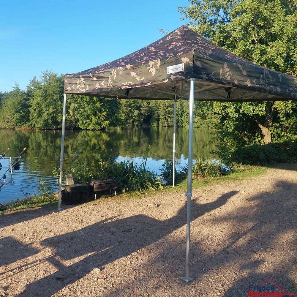 Alu Pro 45 LUXE 3x3m camouflage sans murs