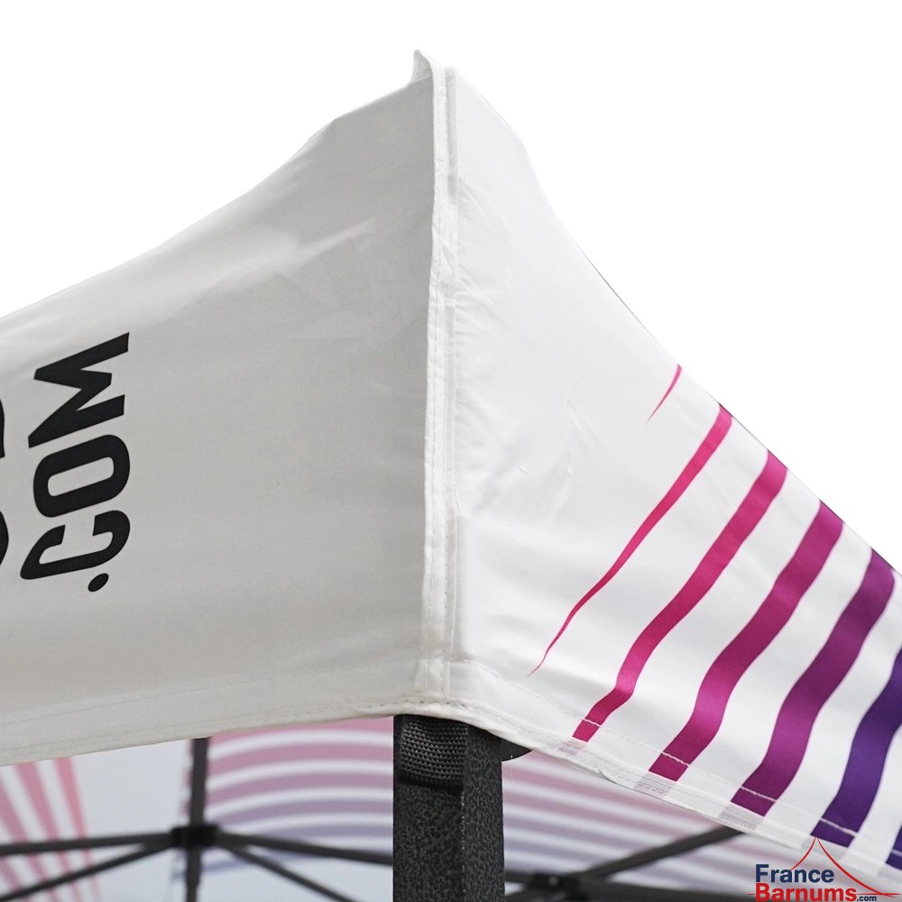 sangle pour arrimage tente paddock imprimée violet