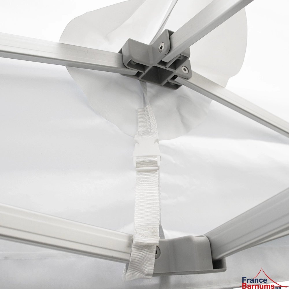Sangle de tension de barnum pliant en aluminium hexa 3x3m
