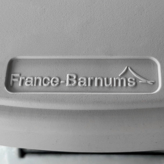 chaise mange debout pliante gris logo