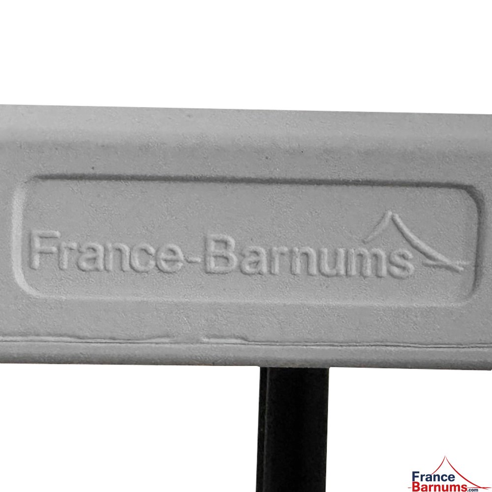 table pliante grise logo