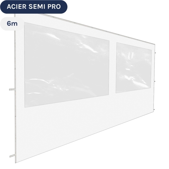 Paroi Fenêtre - Polyester enduction PVC 320gr/m²