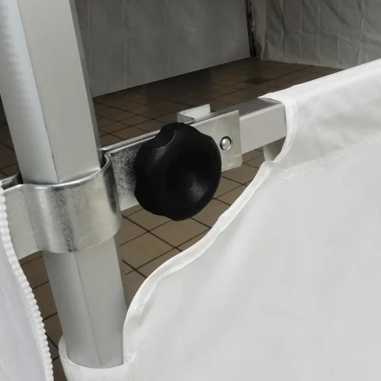 Demi-paroi de 3m en 580gr/m² pour barnum pliant