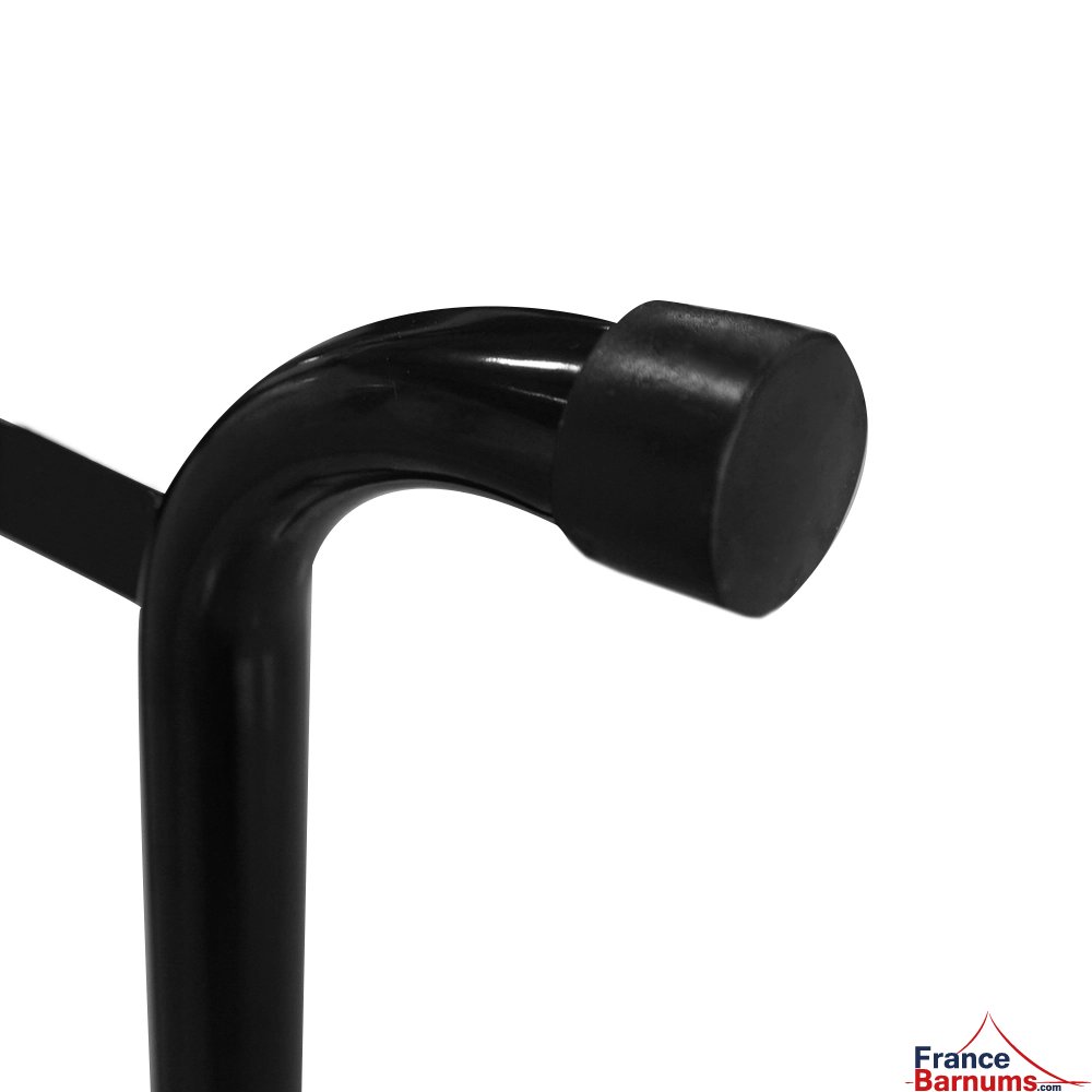 Les pieds de la table haute rectangulaire de 220x50cm de Brasserie sont équipés de patins pour protéger vos sols.