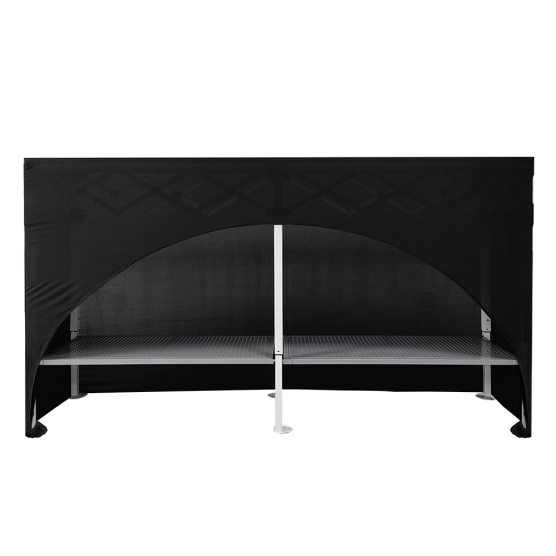 Housse de comptoir acier de 2m de long et 40cm de large