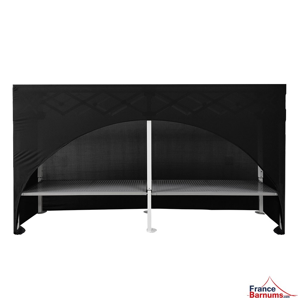 Housse de comptoir acier de 2m de long et 40cm de large