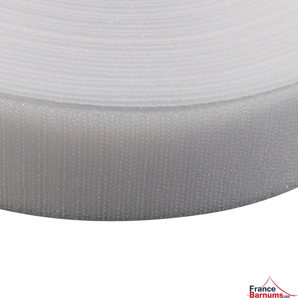 Pack de Rouleaux de velcro de 2,5m pour bâche de barnum pliant - 1x Côté "Crochets"