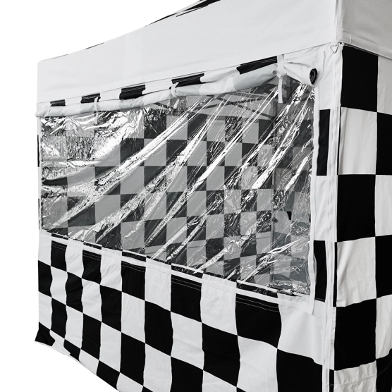 barnum pliant Capsule RACING et sa fenêtre panoramique