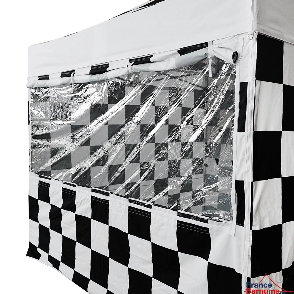 barnum pliant Capsule RACING et sa fenêtre panoramique