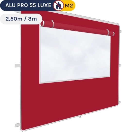 Paroi mur fenêtre avec occultant de 3m - 580gr/m²
