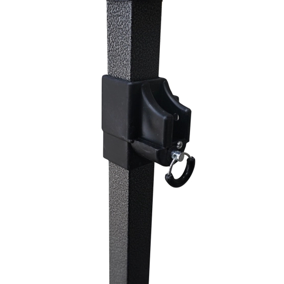 Pied d'angle avec goupille pour barnum pliant Acier Paddock 3x3m 3x4,5m