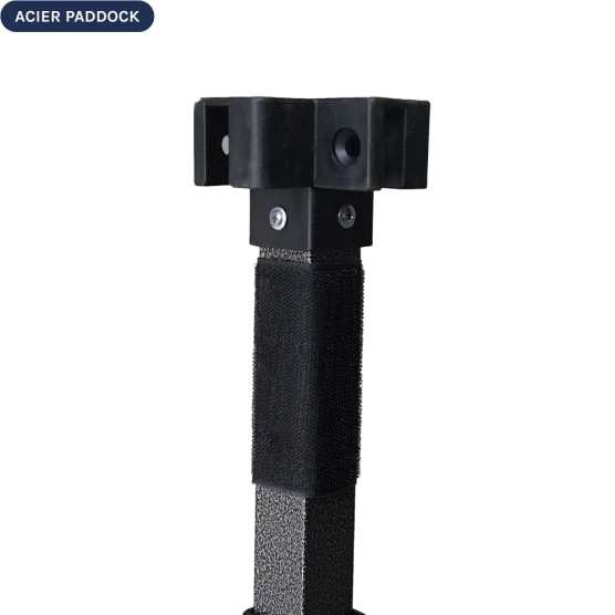 Pied d'angle avec goupille pour barnum pliant Acier Paddock 3x3m 3x4,5m