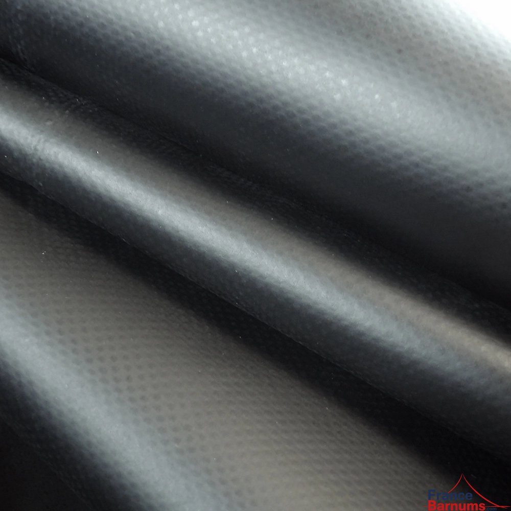 Toile PVC 580g/m² - Noir