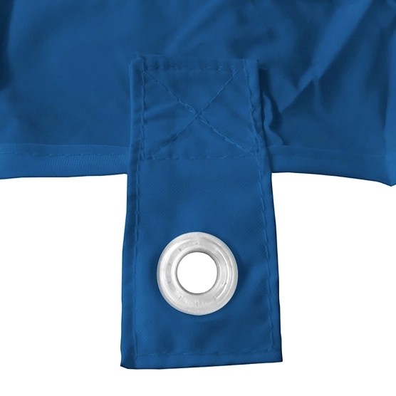 Œillet d'ancrage pour mur fenêtre panoramique transparente - bleu