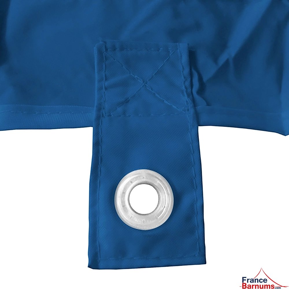 Œillet d'ancrage pour mur fenêtre panoramique transparente - bleu