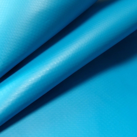 Bâche PVC paroi transparente bleu ciel