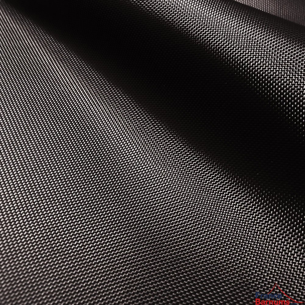 Bâche noire en Polyester de 380g/m² avec enduction PVC