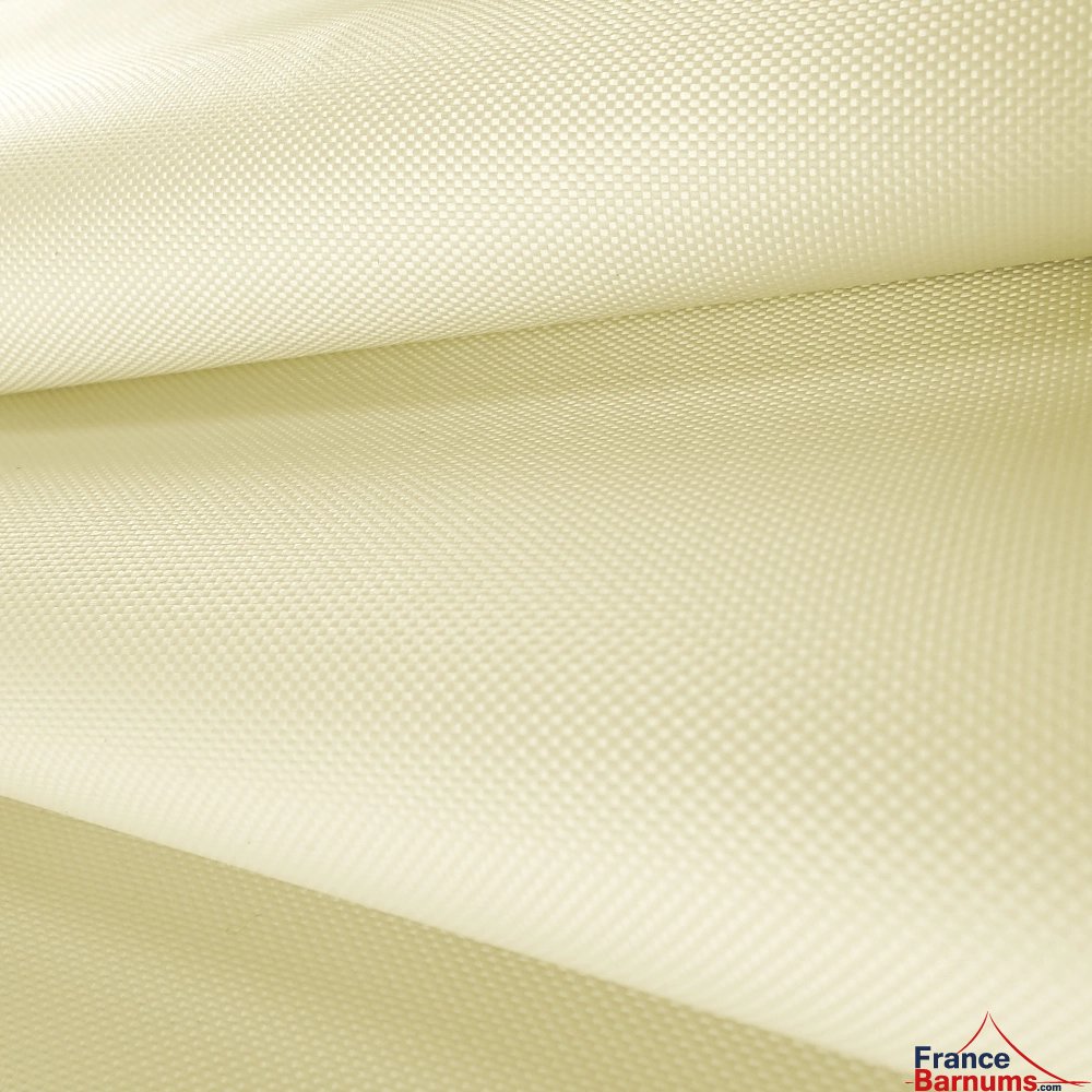 Bâche beige en Polyester de 380g/m² avec enduction PVC