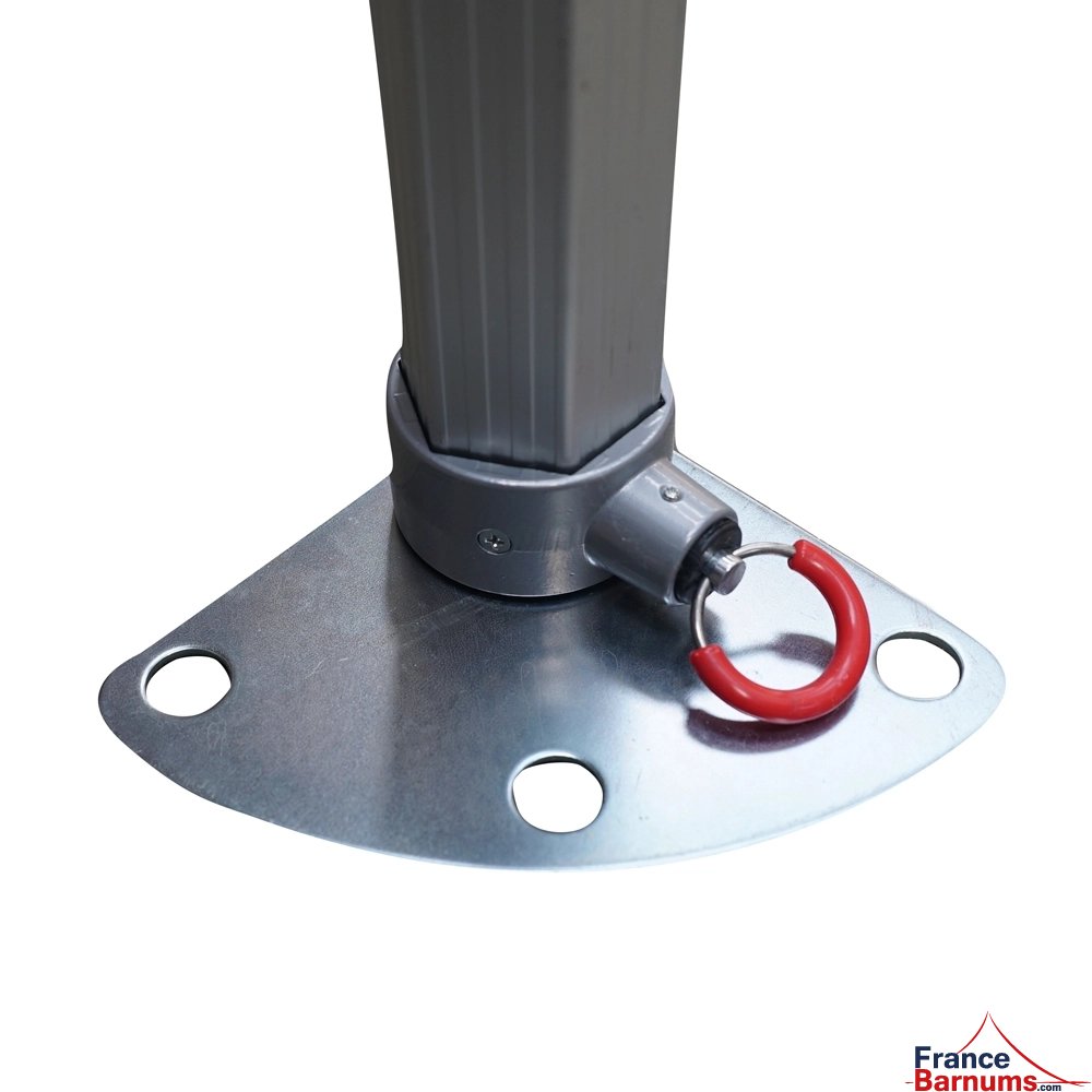 Pied d'angle pour barnum pliant Alu Pro 55 ECO 520 3x3m 3x4,5m 3x6m
