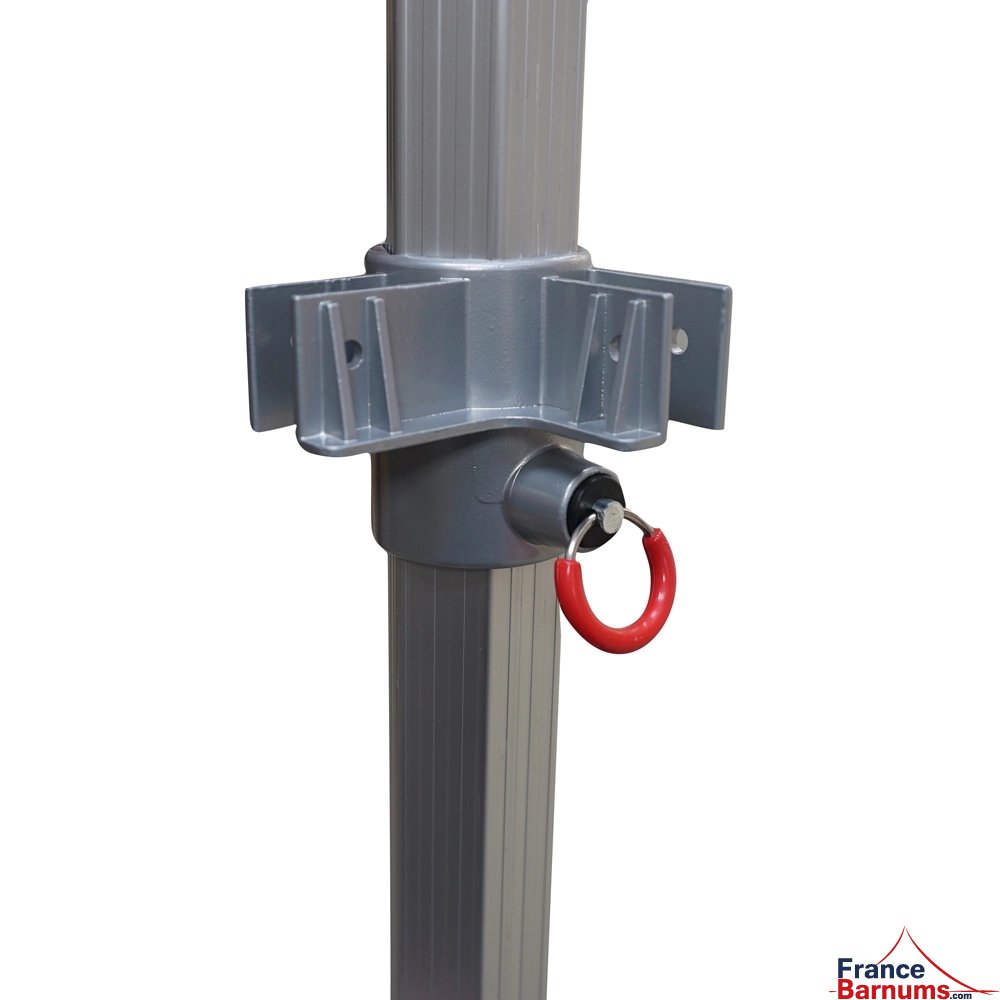 Pied d'angle pour barnum pliant Alu Pro 55 ECO 520 3x3m 3x4,5m 3x6m