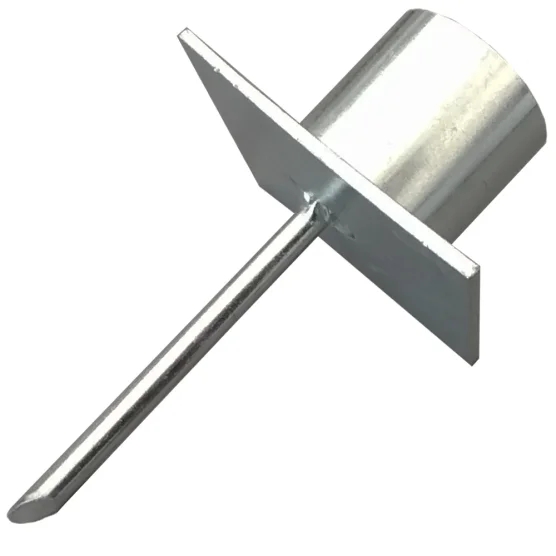 Socle de pied mât de spider tente L.22m Ø16m
