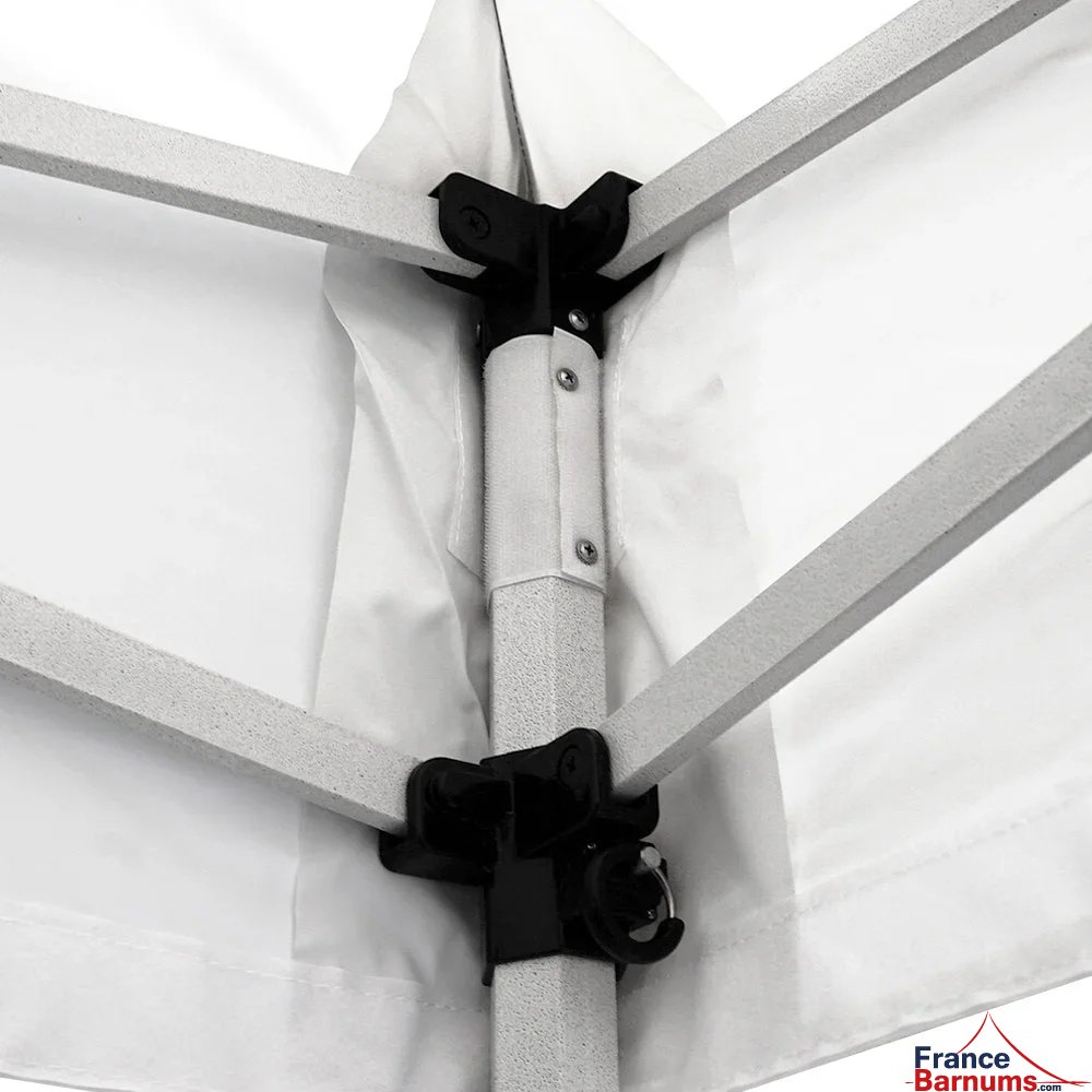 Structure pliage parapluie barnum pliant acier hexa 3x3m