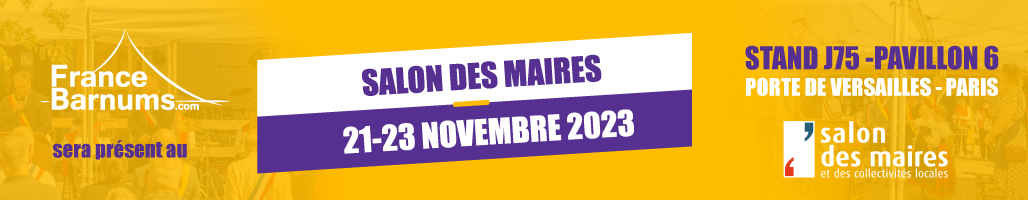 France-Barnums au Salon des Maires et des Collectivités Locales SMCL 2023