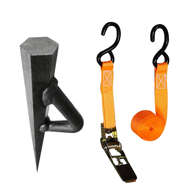 Kit complet pour l'arrimage des tentes de réceptions