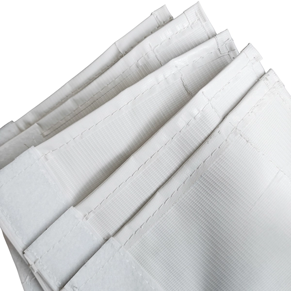 La bâche de jonction en PVC 520g/m² avec attaches velcros