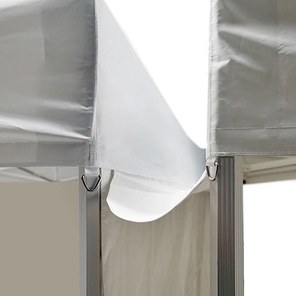 Gouttière de 3m en Polyester avec enduction PVC 380 g/m² à positionner entre deux stands pliants