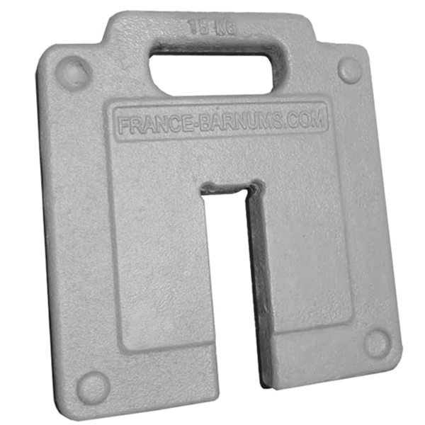 Pack de lests carrés de couleur grise pour barnums pliants