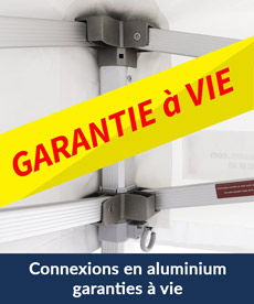 connexions de haute qualité en aluminium garanties à vie